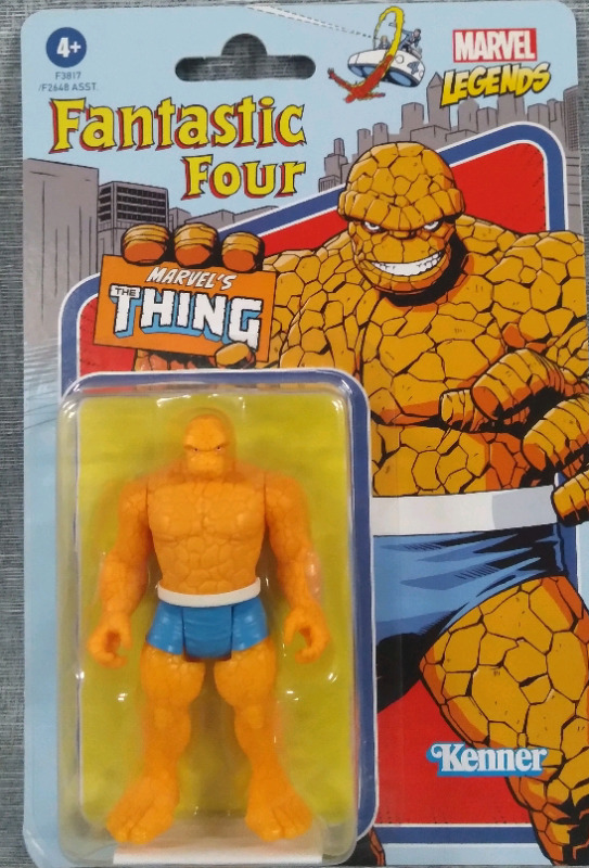 New Marvel Legends Fantastic Four The Thing Action Figure