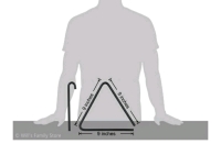 New Wills Family Store 9 inches Triangle Dinner Bell