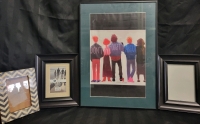 1 Framed Print "Don't Forget About Me" Excellent Condition And 3 New Picture Frames *See Description*