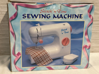 New Stitch n Time Sewing Machine With Long Stitch, Short Stitch & Reverse Stitch Selections Open Box