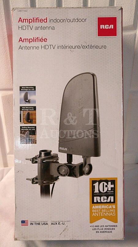 New Amplified Indoor/Outdoor HDTV Antenna