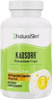 New NaturalSlim Kadsorb Potassium Caps Supplement | 400 Vegetable Capsules 99mg ea