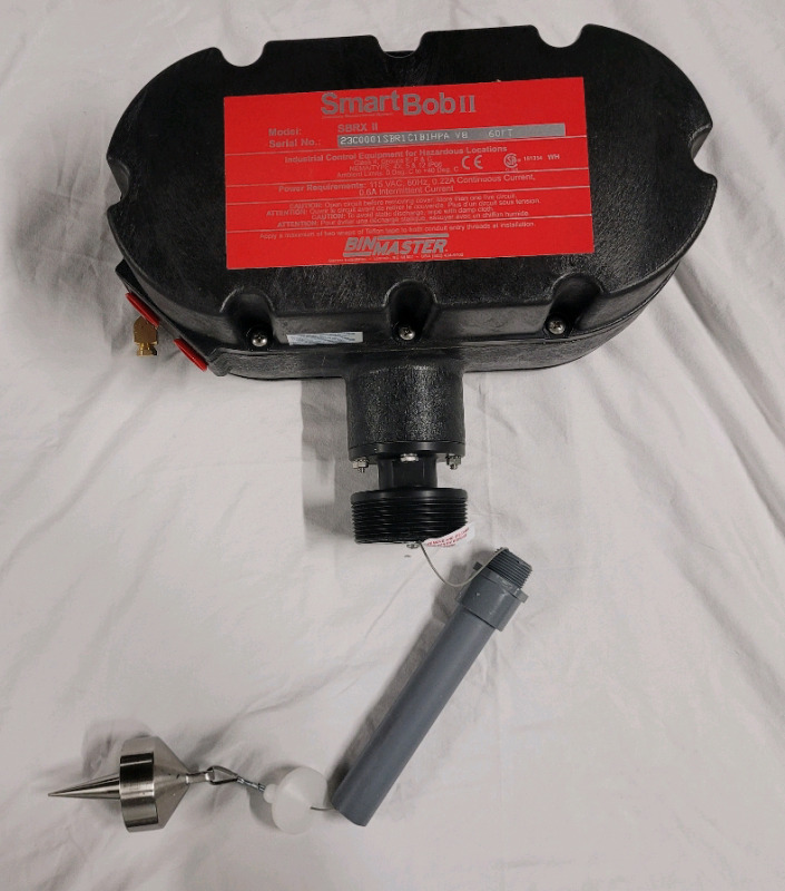 BinMaster Smart Bob II Model # SBRX II Also known as a Plumb Bob or Bin Bob . Appears New , Untested