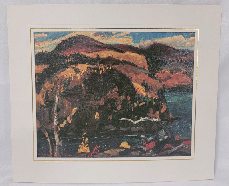 Vintage Air Canada Group of 7 Artagraph "Lake Superior" Arthur Lismer