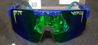 New Pit Viper Polarized Sun Glasses With 100% UV Protection & Spare Ear Pieces