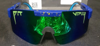 New Pit Viper Polarized Sun Glasses With 100% UV Protection & Spare Ear Pieces