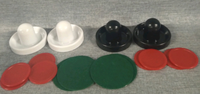 New Air Hockey Goalie & Pucks