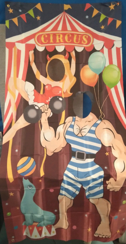 New Circus Cutaway and Bean bag game