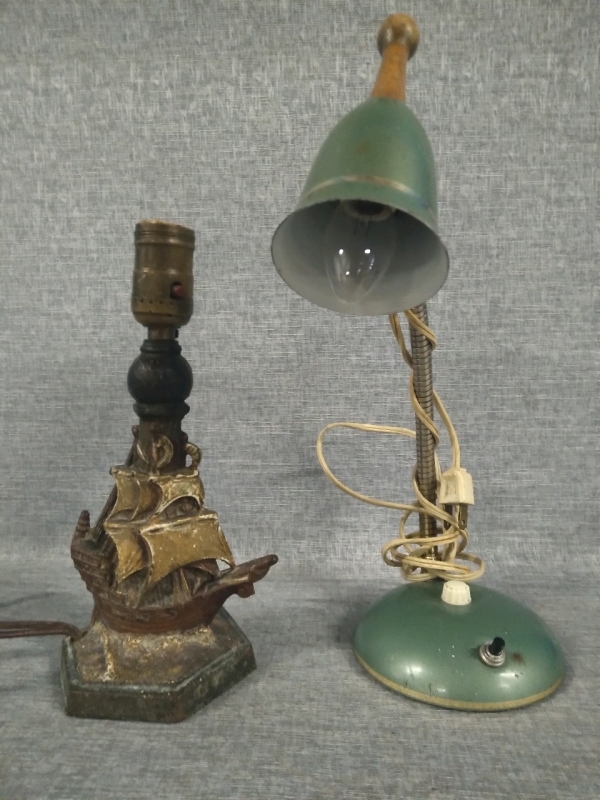 2 Vintage Lamps