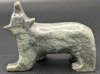 Signed Kakee (Peter) Negeoseak Carved Scenting Bear Stone Carving | Similar Carvings Retail $400 - $700! | 4.24" x 1.75" x 3.5" Tall