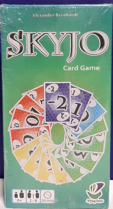 New Skyjo Card Game Ages 8+ Sealed