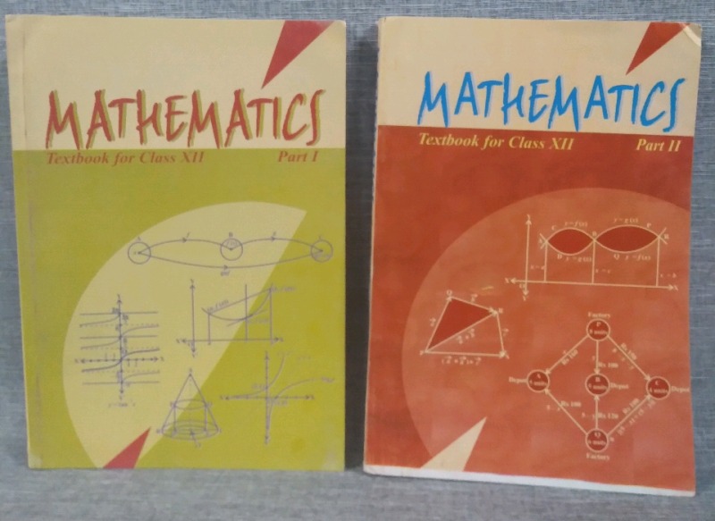 Mathematics Textbook For Class XII Part 1 & 2 Softcover Books