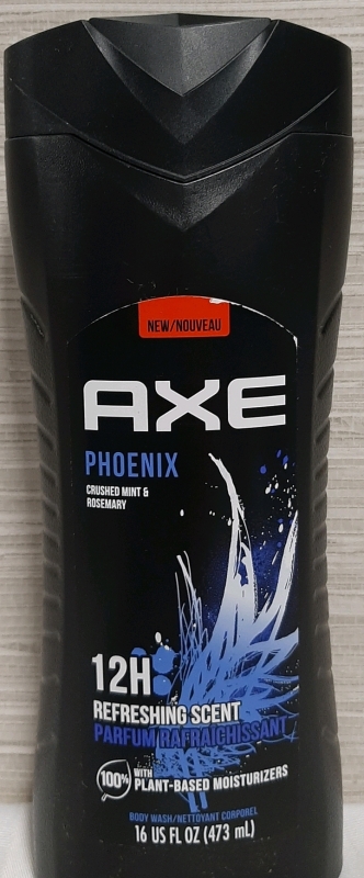 New Axe Body Wash Crushed Mint & Rosemary 473ml