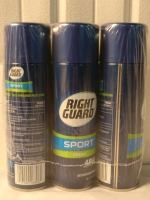 3 New Right Guard Sport Fresh Antiperspirant Aerosol - 6OZ Each