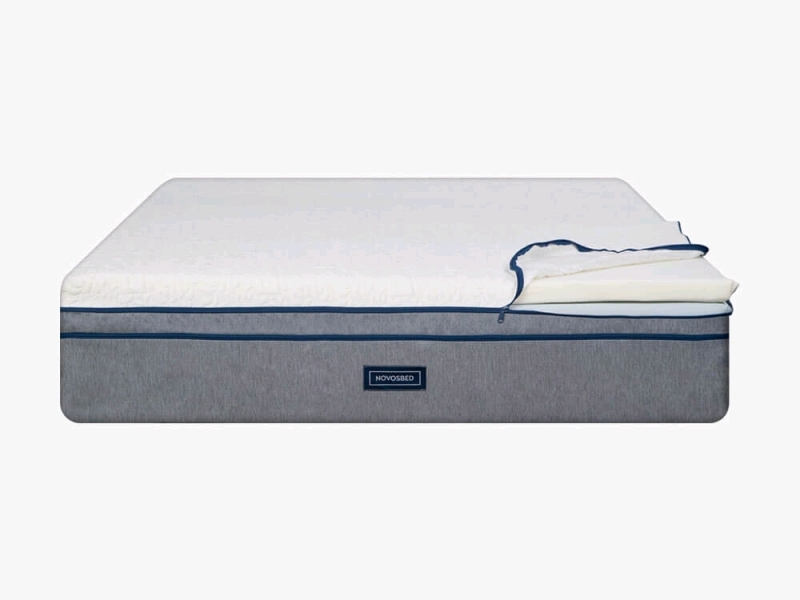 New Novosbed Twin XL Size Bed Mattress Cover - Zip Around - Made in Canada