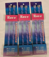 New - RAVE Kitterations 10.5" Knitting Needles , Three (3) Sets