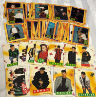 98 Vintage 1989 New Kids On The Block Cards & Puzzle Pieces Looks To Be Missing 1 From Complete 88 Card 11 Puzzle Piece Set