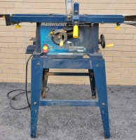 Mastercraft 10" Deluxe Table Saw 5000rpm 120V *See Images For More Specs* 36"x19"x35" Good Condition Powers On Blade Spins