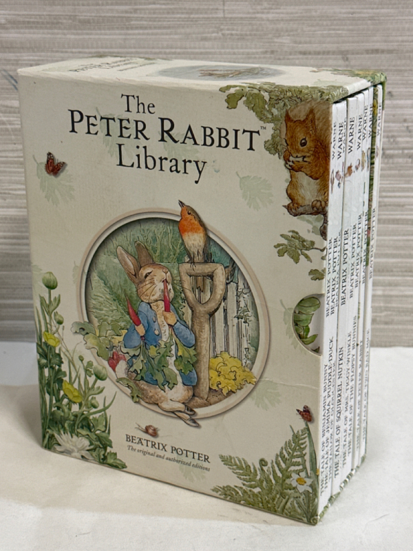 The Peter Rabbit Library by Beatrix Potter Box Set of 10 Children’s Books