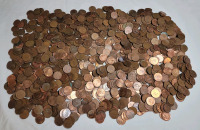 6.6+lbs Canadian & USA Pennies