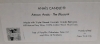 New Amour Anais Candle 7.5" X 4.5W Stock photos used. Retails for over $50.00 - 4