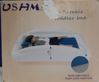 New Ushma Inflatable Toddler Bed Stock Photos Used Retails for over $50.00