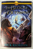 New Softcover Copy of "The Blood of Olympus" By Best Selling Author Rick Riordan. 7.5" by 5.5"