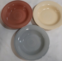 3 Vintage 8.25" Fiesta Ware Bowls No Chips or Cracks