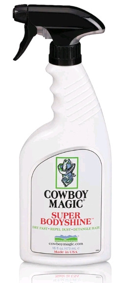 New | Cowboy Magic Super Bodyshine ( Dry Fast• Repel Dust• Detangle Hair 473ML