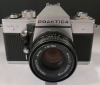 Vintage Praktica 35mm Camera with 3 Lens . Made in East Germany by Pentacon - 2