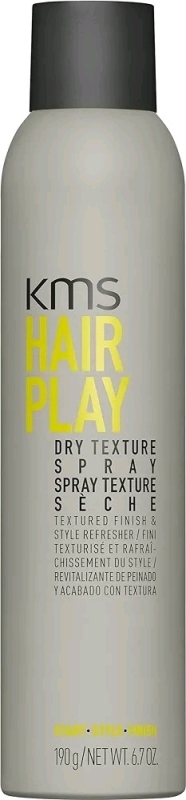 New KMS Hair Play DRY Texture Spray 6.4oz.