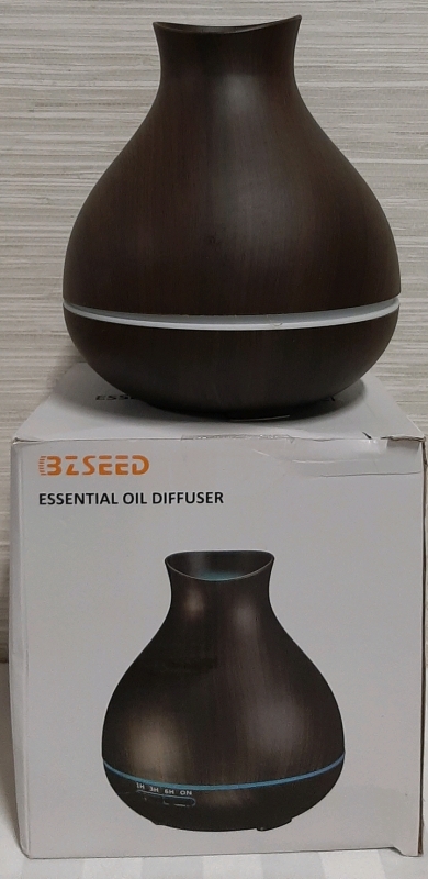 BZSEED Essential Oil Diffuser Changes Colour Powers Up