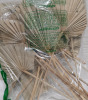 15 New Dried Palm Leaves Mixed Sizes in Package - 2