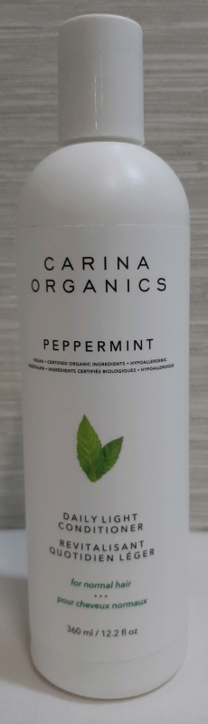 New-Carina Organics Peppermint Daily Light Conditioner 360ml