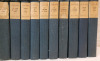 The Works of Alexandre Dumas, 39 volumes (of 48), Eition de Medicis . Dana Estes & Copany, circa 1900 . No. 14 of 1000 copies. Blue cloth on boards. - 3