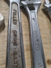 8 Various Wrenches 10"-6" - 2