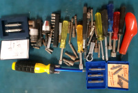 Assorted Driver Bits & Drivers Lot