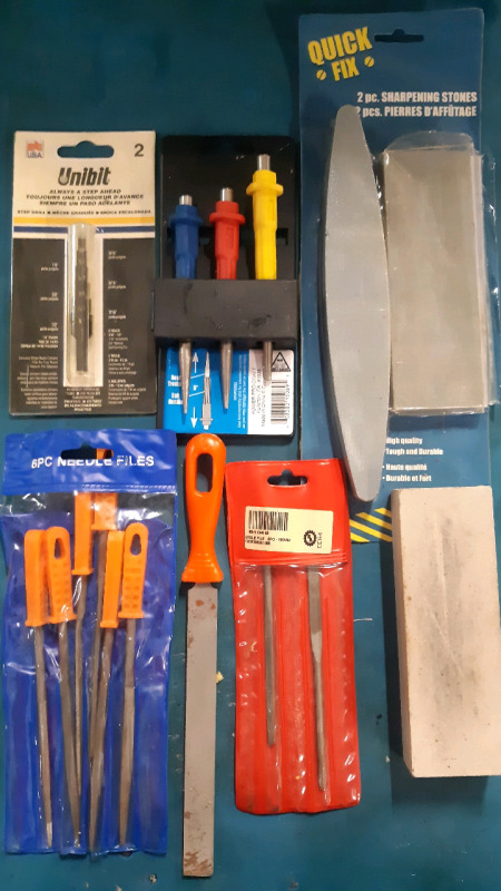 Assorted Tool Lot | Includes But Isnt Limited Too; Needle Files & Sharpening Stones