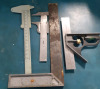 Assorted Tool Lot | Includes But Isnt Limited Too; Hand Planes, a Square and a * Tested and Working* Laser Stright Device For Leveling - 3