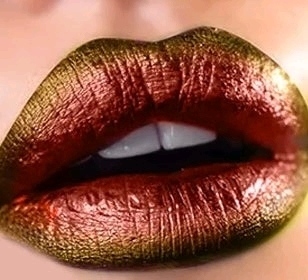 New Chaotic Cosmetics Color Chrome Lipstick “Golden Green Dream” | 10g • 0.35oz