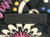 Vera Bradley Frannie Small Crossbody Black Paisley Floral<br/>Small Shoulder Bag, Adjustable Strap 9” x 7” - 2