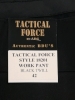 4 New APG sz 42 Waist & 36" Length Men's Tactical Force Black Twill Pants *Pants fit Small* - 4