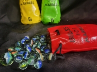 Vintage Marbles In Original Bags *3 Bags Full*
