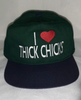 New I Love Thick Chicks Ball Cap