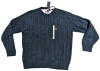 New | Size Large TOMMY HILFIGER CDA Cable Knit Sweater