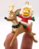 New The Simpsons : Holiday Ornament Set in Reusable Case | 2.2" - 2.5" - 3