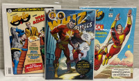 Whiz Comics Signed Francine Delgado Golden Age Tribute Captain Marvel vs Bill Batson Shazam & Alter Ego #181 & 182 Bagged and Boarded