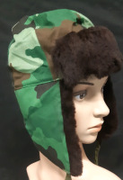 New | Serbian Military M93 Fur Winter Hat With Ear Covers