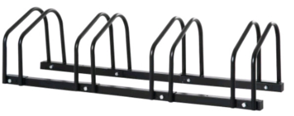 New Soozier | 4-Bike Bicycle Floor Parking Rack Cycling Storage Stand * Retails for 75.99 *