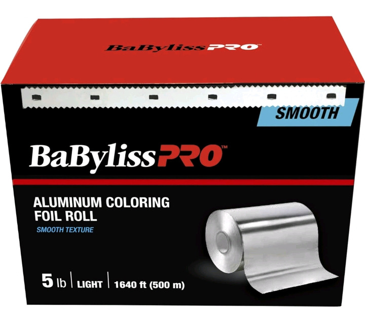 New BaBylissPRO | Aluminum Coloring Foil | 5lb roll Smooth